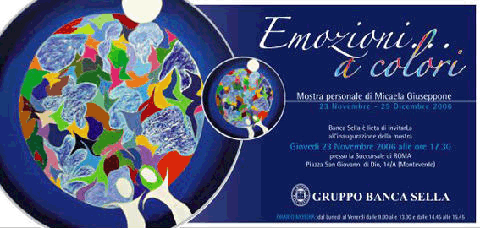 Micaela Giuseppone emozioni a colori